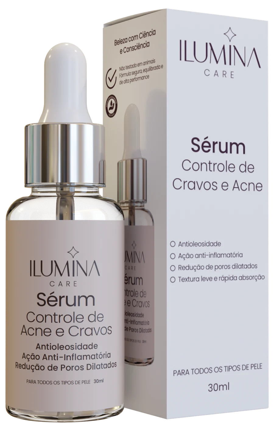 Sérum Antiacne e Cravos
