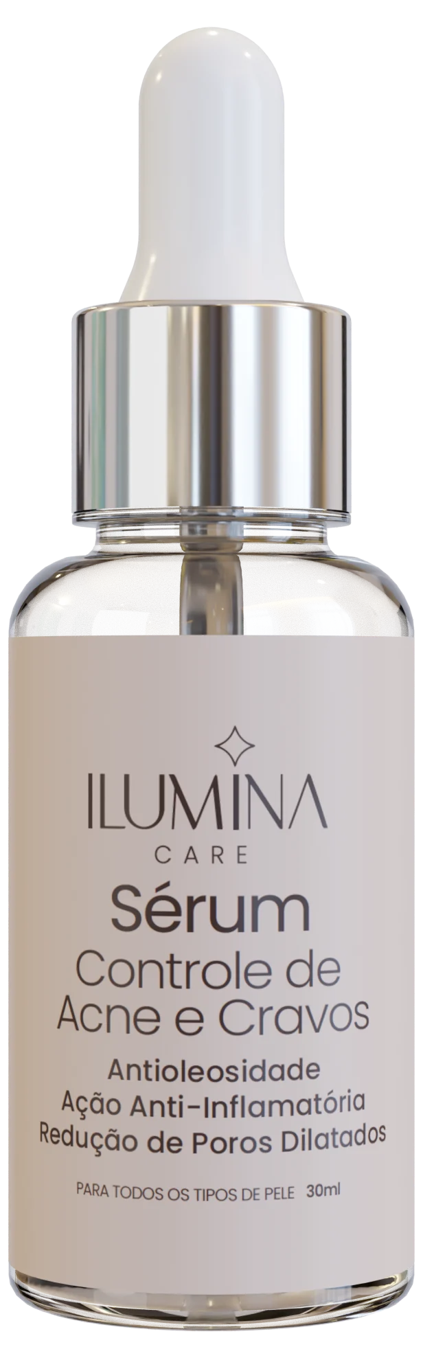 Sérum Antiacne e Controle de Cravos